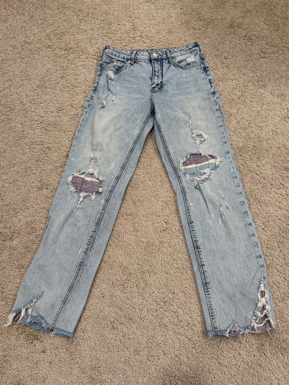 Pilcro The Vintage Straight Jeans Anthropologie Size 26 Denim
